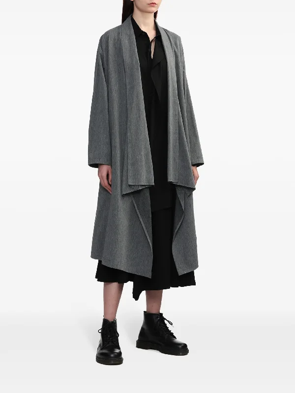 Y'S Women O-Robe Coat