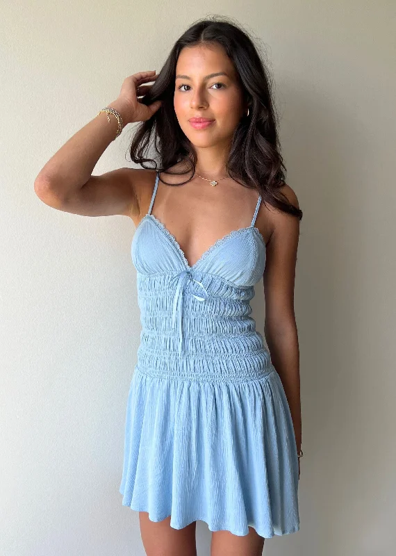 Apparently Mini Dress ★ Baby Blue