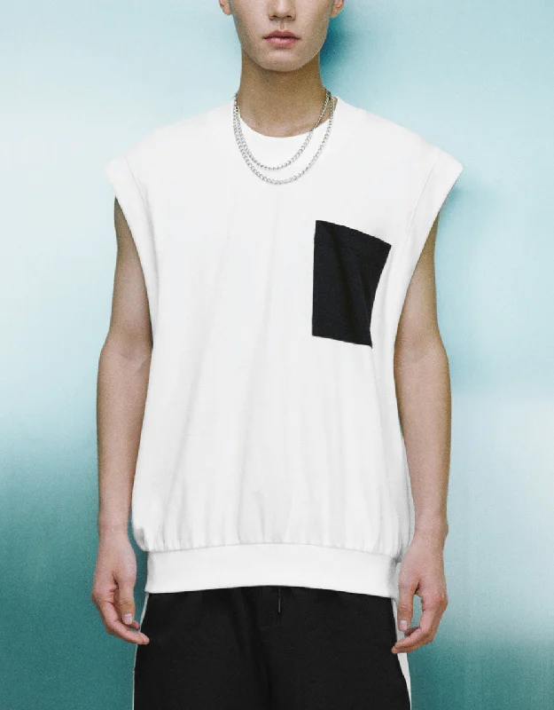 Crew Neck Oversized Tank Top