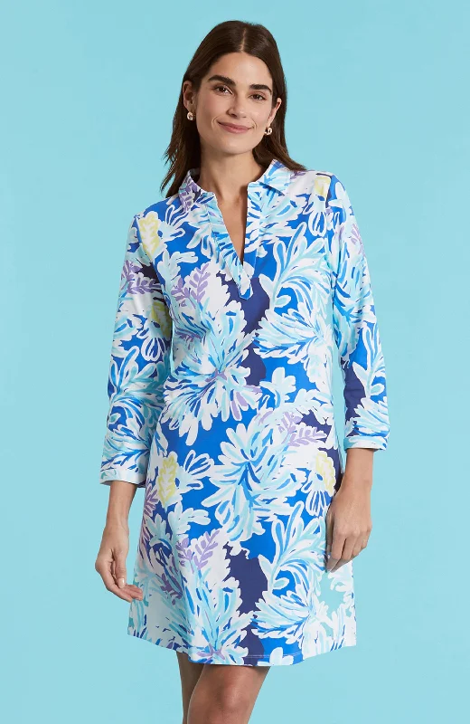 Johnny Sea Floral Dress - Sea Floral