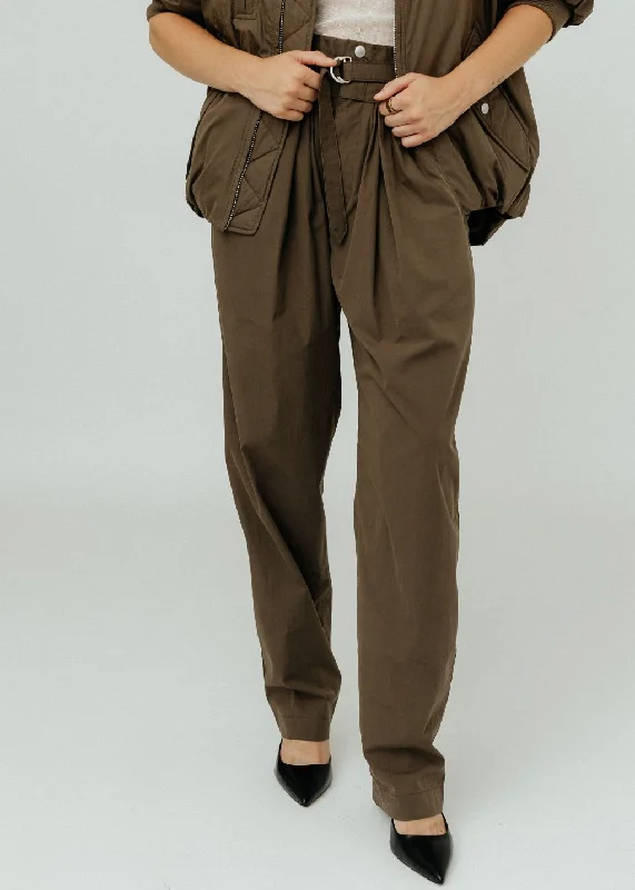 Isabel Marant Étoile Celia Pants in Khaki