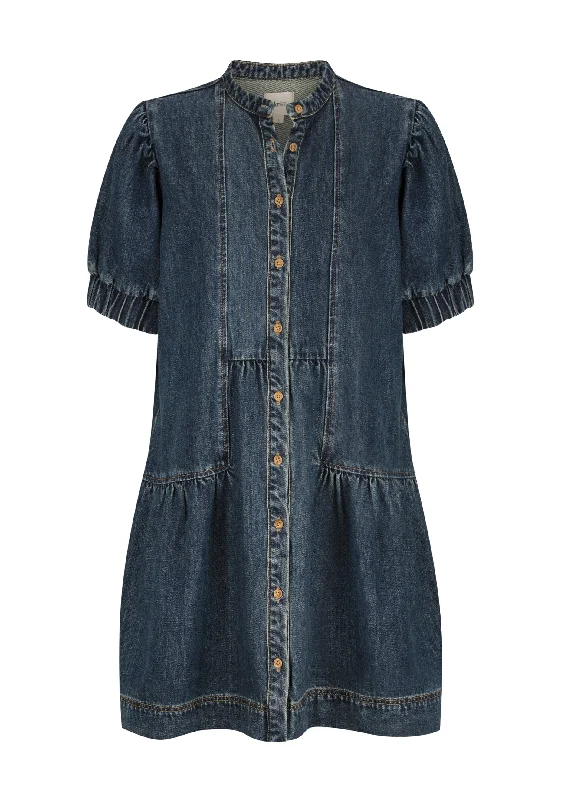 MORRISON ASHTON DENIM DRESS - BLUE