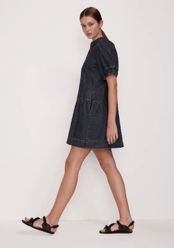 MORRISON ASHTON DENIM DRESS - BLUE