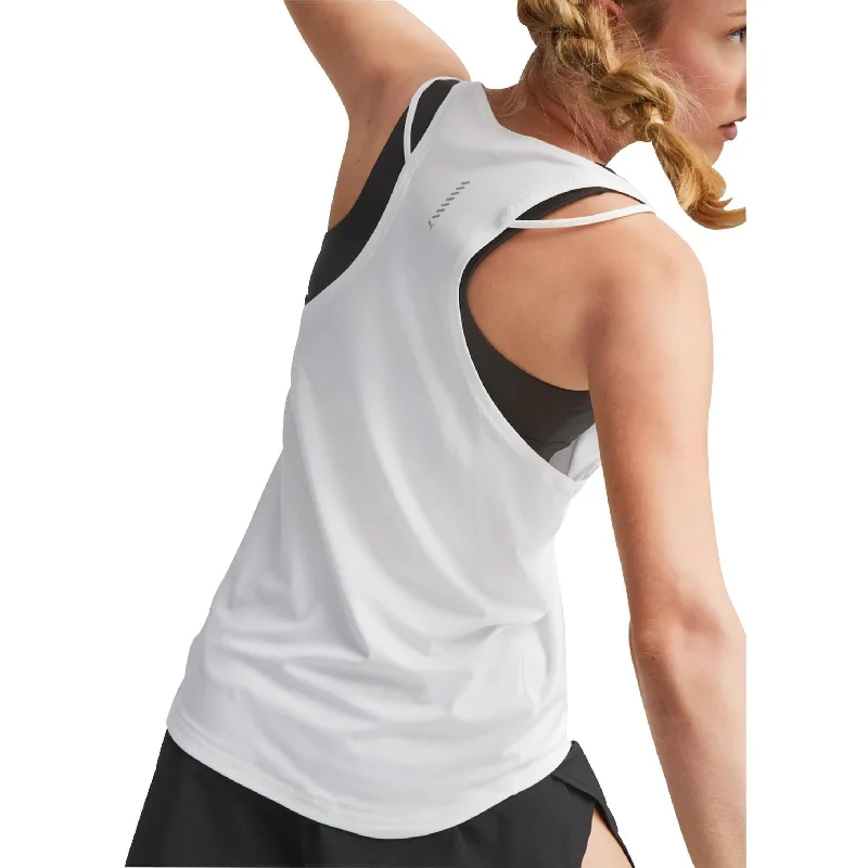 Puma Run Cloudspun Womens Running Vest Tank Top - White