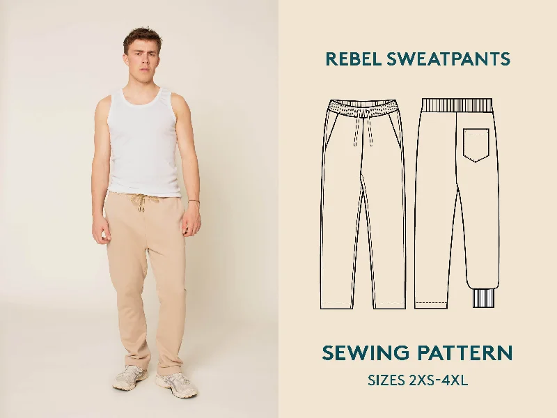 Rebel Joggers - Sewing Pattern  | Wardrobe By Me