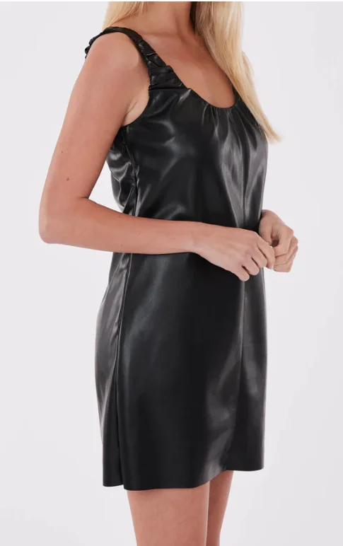 Sheridan Vegan Leather Tank Dress