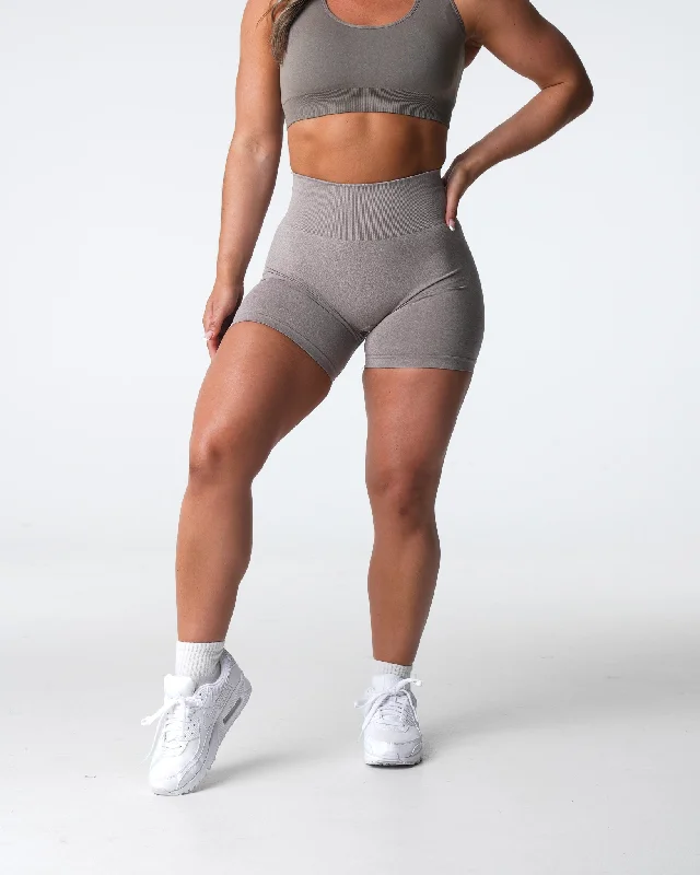 Taupe Pro Seamless Shorts