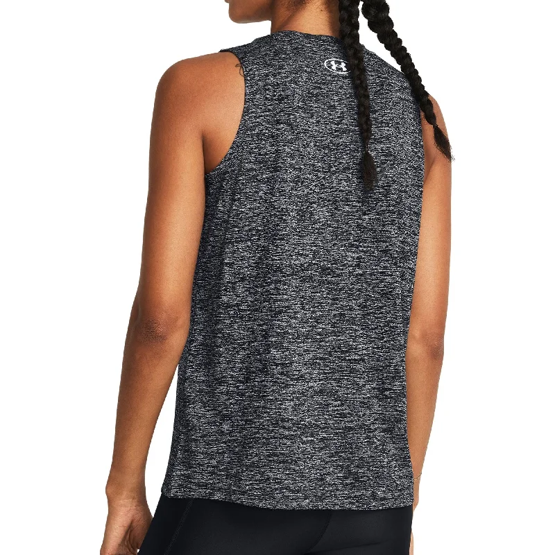 Under Armour Tech Twist Womens Training Vest Tank Top - Black