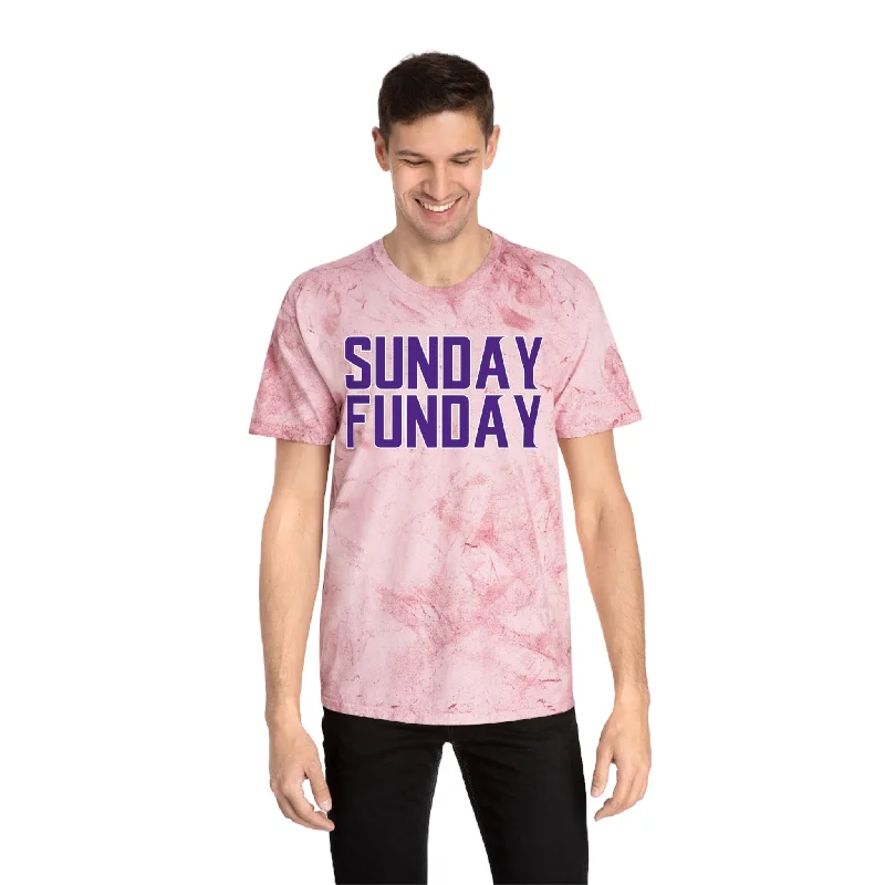 Unisex Color Blast T-Shirt - SUNDAY FUNDAY