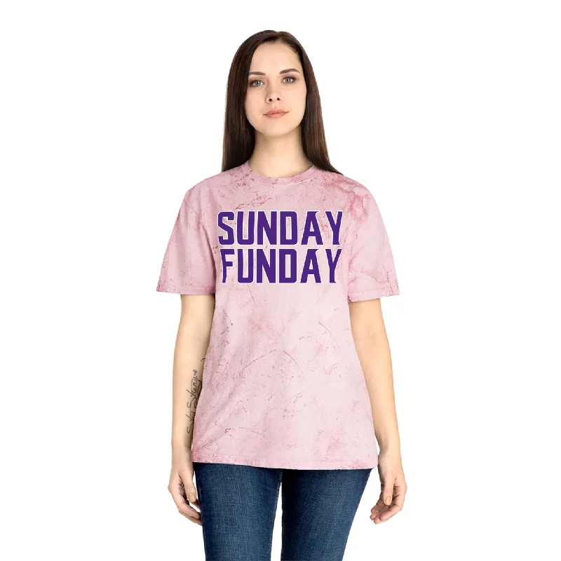 Unisex Color Blast T-Shirt - SUNDAY FUNDAY