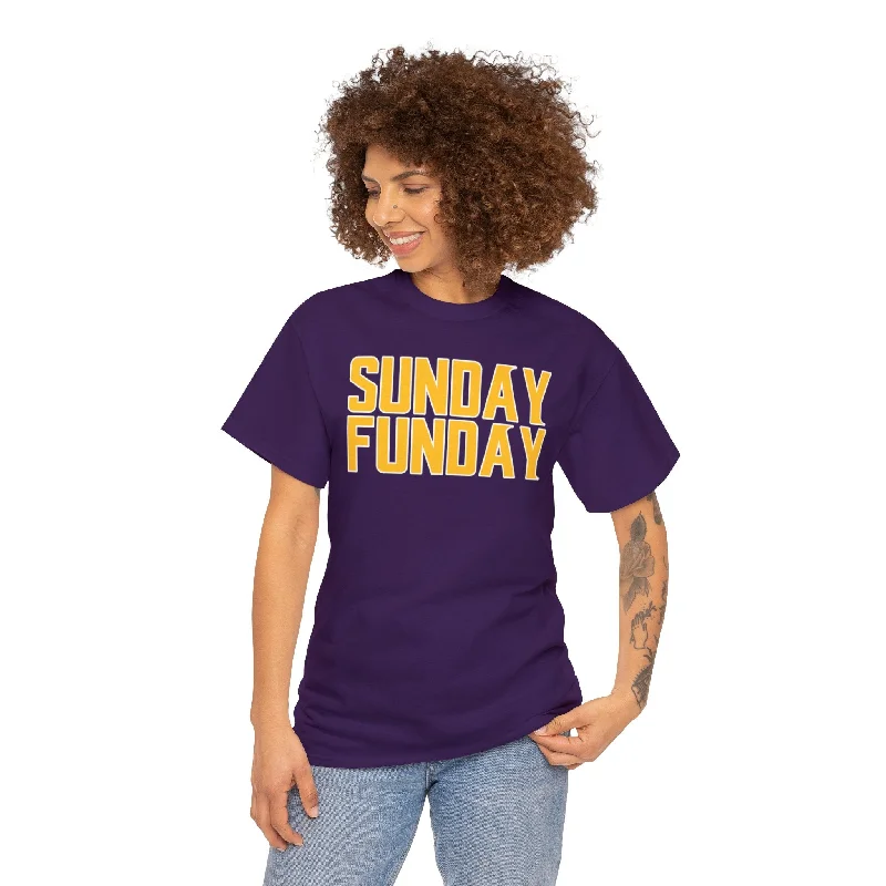 Unisex Heavy Cotton Tee - SUNDAY FUNDAY