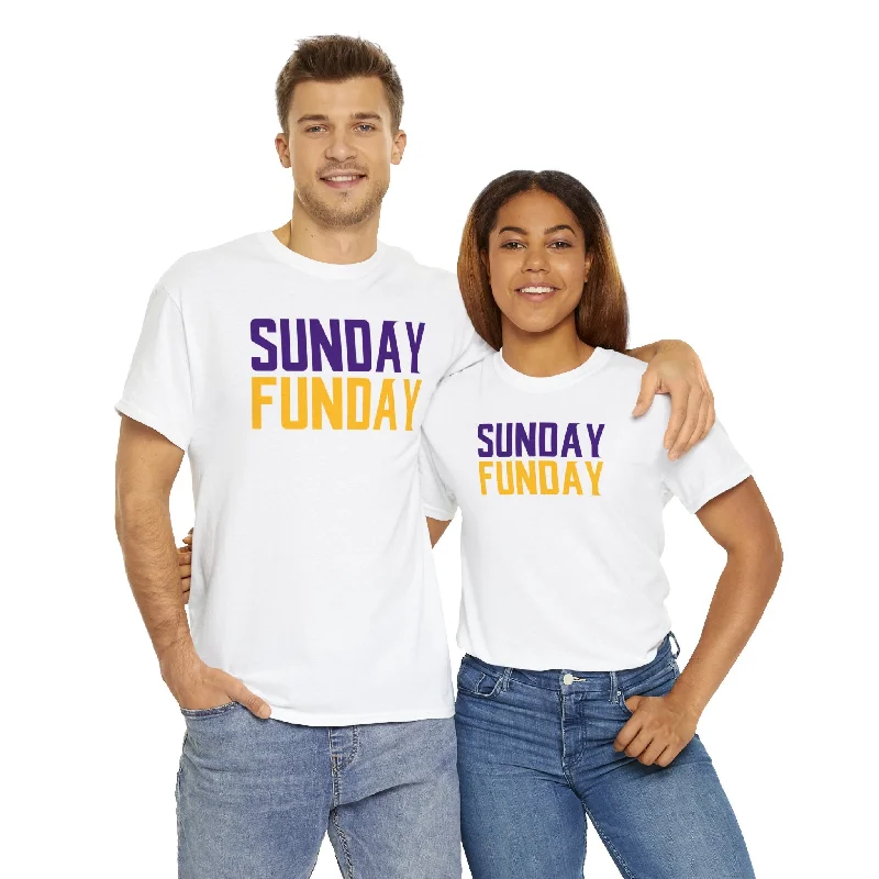 Unisex Heavy Cotton Tee - SUNDAY FUNDAY