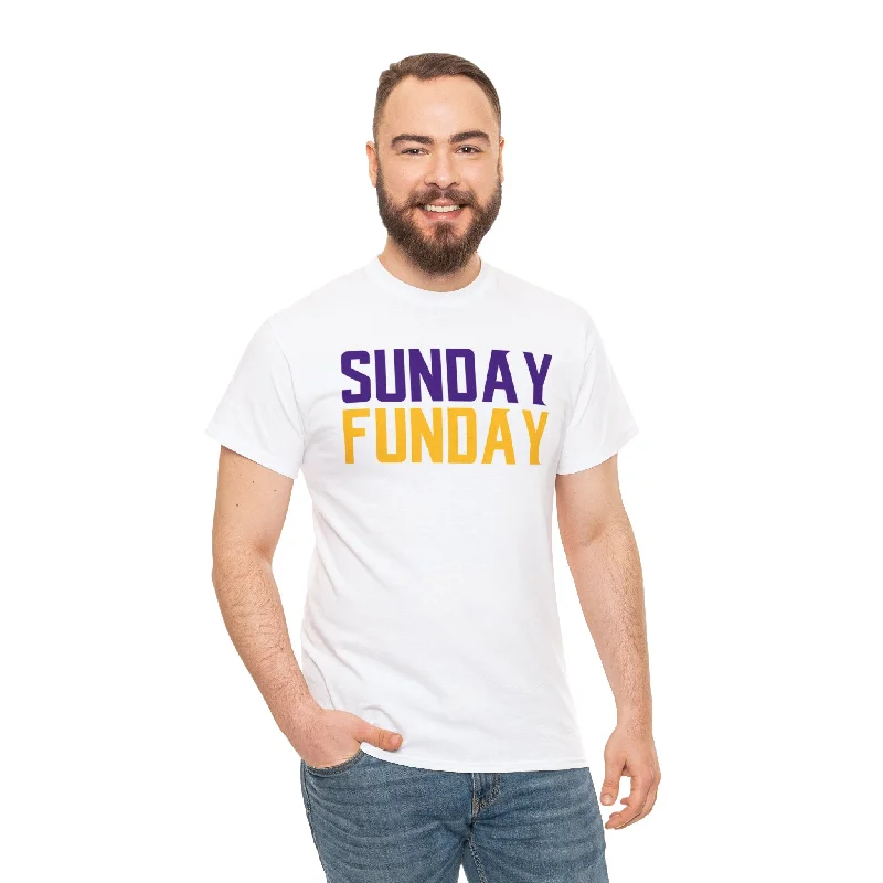 Unisex Heavy Cotton Tee - SUNDAY FUNDAY