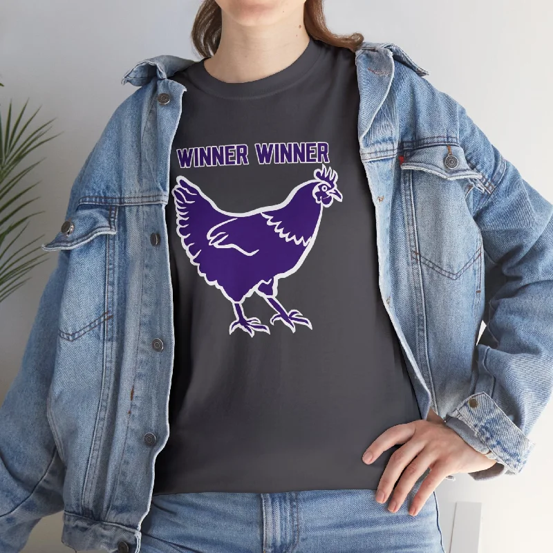 Unisex Heavy Cotton Tee - Winner Winner Chicken Dinner