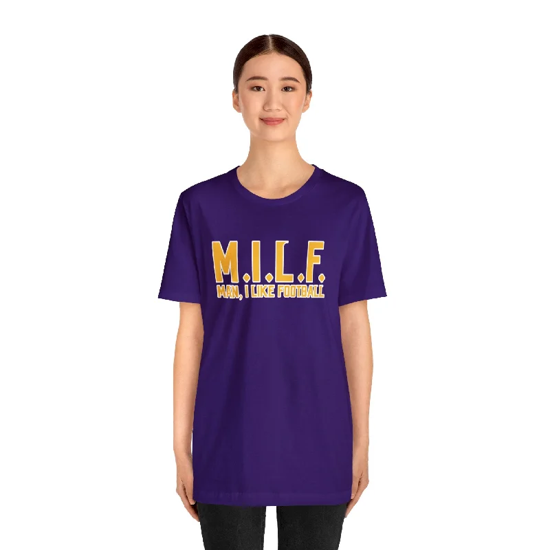 Unisex Jersey Short Sleeve Tee - M.I.L.F.