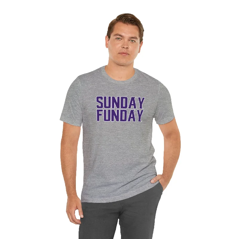 Unisex Jersey Short Sleeve Tee - SUNDAY FUNDAY