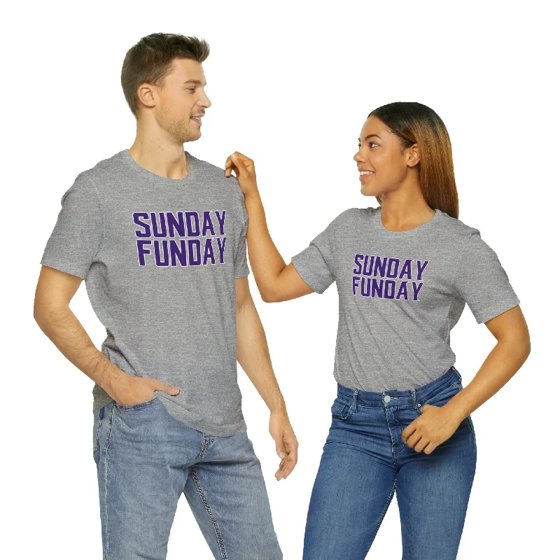 Unisex Jersey Short Sleeve Tee - SUNDAY FUNDAY