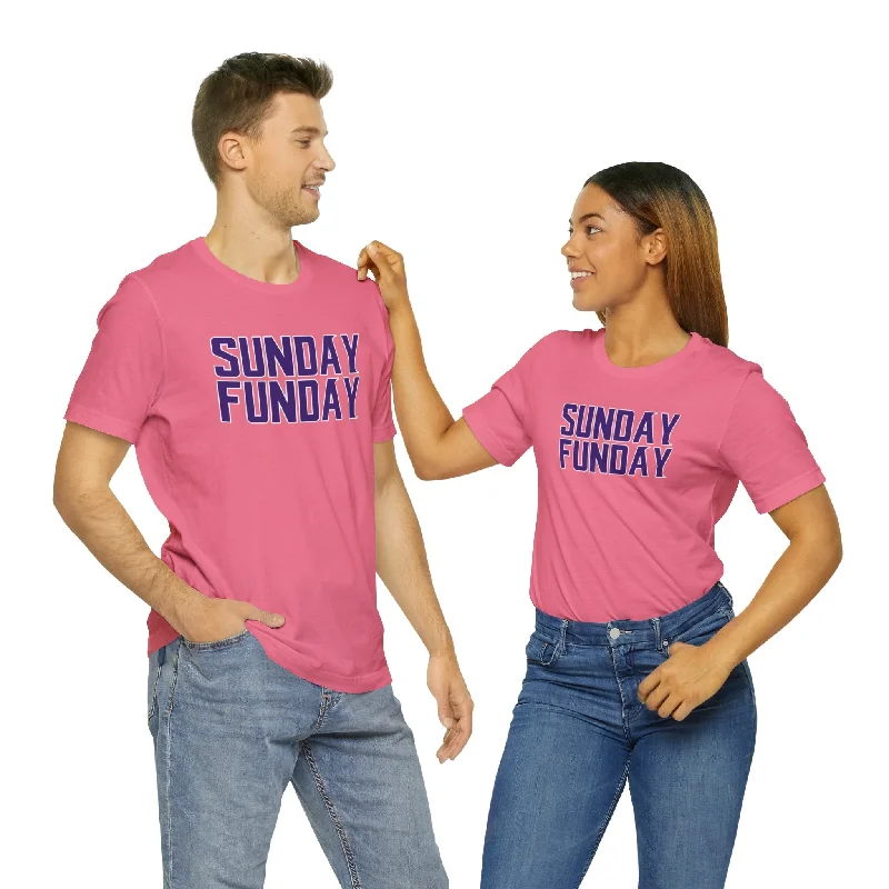 Unisex Jersey Short Sleeve Tee - SUNDAY FUNDAY