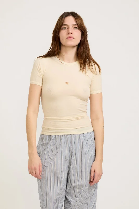 Heart Short Sleeve Undyed