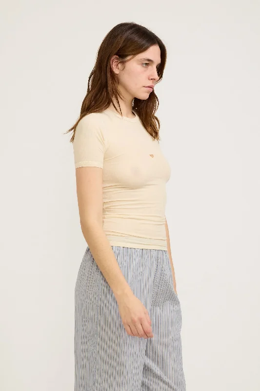 Heart Short Sleeve Undyed