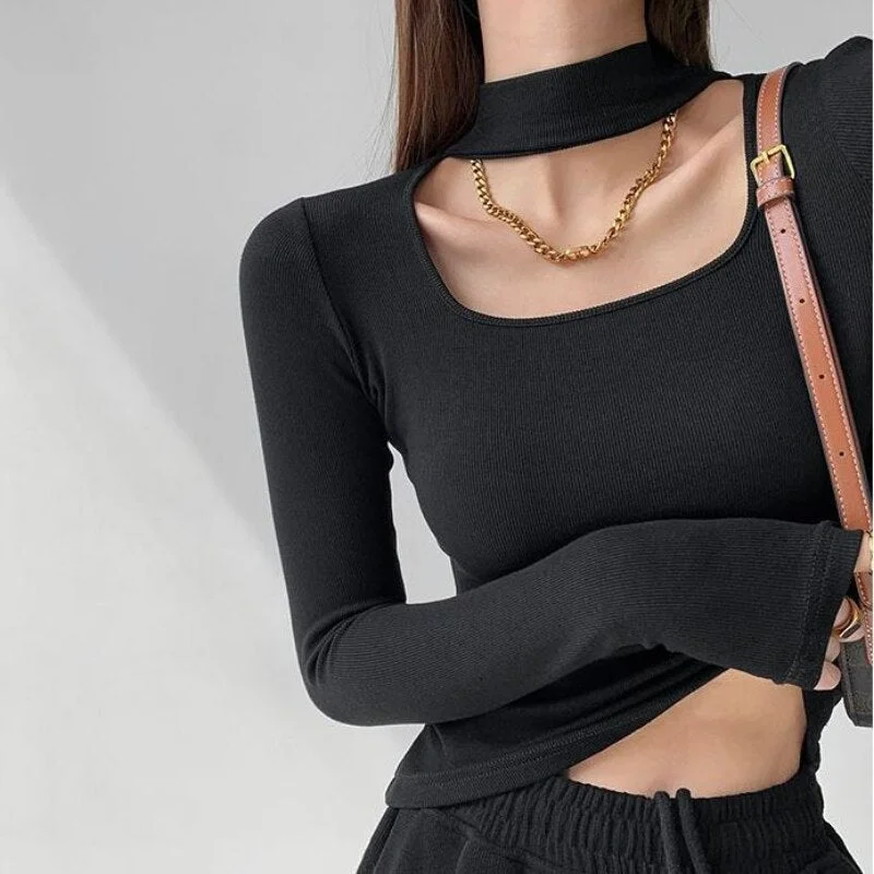 High Street Hollow Crop Tops