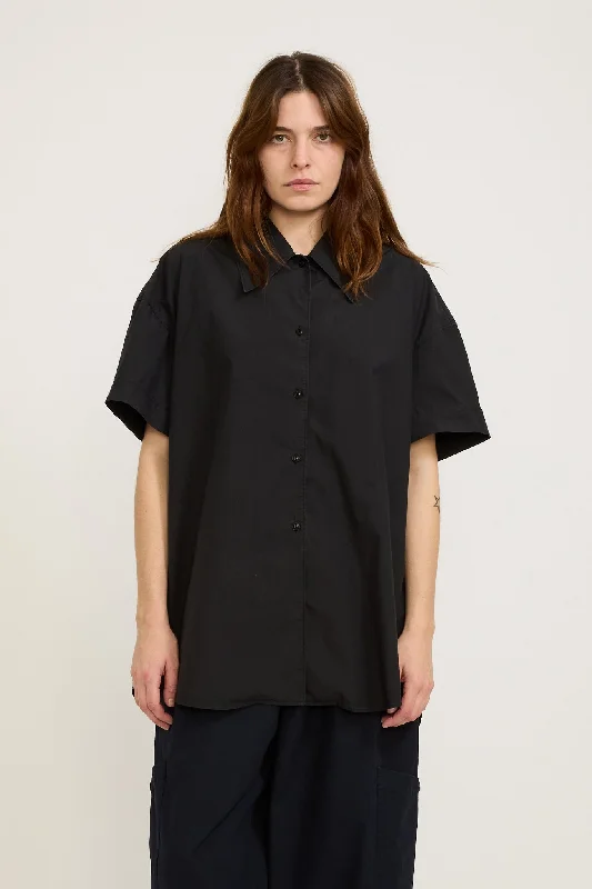 Lena Short Sleeve Shirt Black