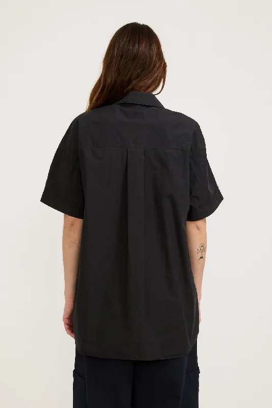 Lena Short Sleeve Shirt Black