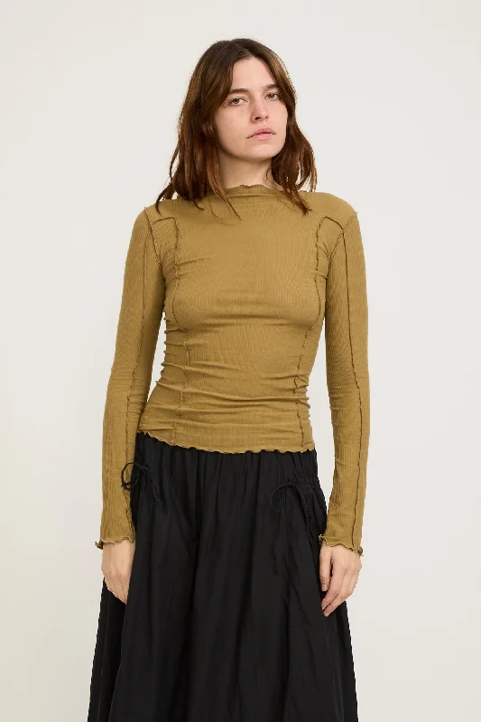 Omato Long Sleeve Jade Brown