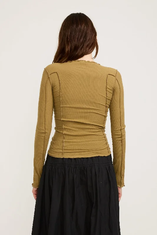 Omato Long Sleeve Jade Brown