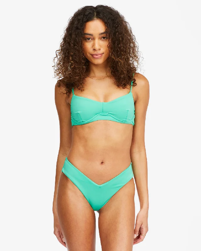 Sol Searcher Kenzley Underwire Bikini Top - Tropical Green