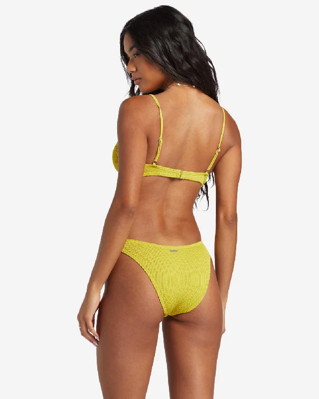 Summer High Reese Underwired Bikini Top - Tart Lime