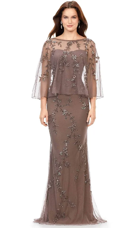 Ashley Lauren 11211 - Strapless With Overlay Evening Dress Boatneck Modish Everyday
