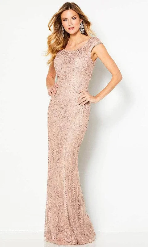 Cameron Blake - 219680 Shimmering Cap Sleeve Evening Dress Tunics Business professional