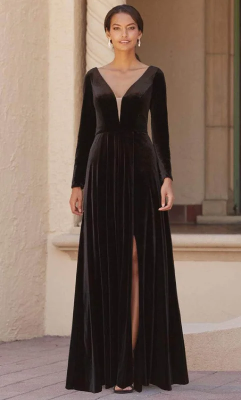 Christina Wu Celebration 22157 - V-Neck A-Line Evening Dress Tunics Evening elegant