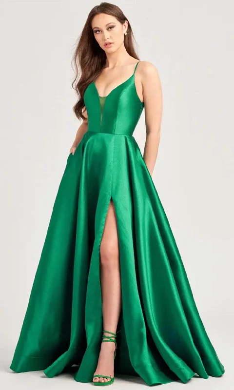 Ellie Wilde EW35232 - High Slit A-Line Evening Dress Tunics Luxurious premium