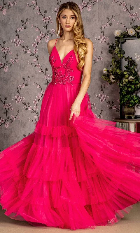 GLS by Gloria GL3452 - Sweetheart Empire Evening Dress Tunics Spring floral