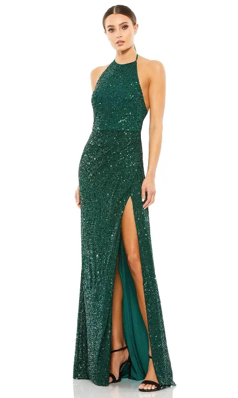 Ieena Duggal A26622 - Sequined Evening Dress Tunics Bestseller popular