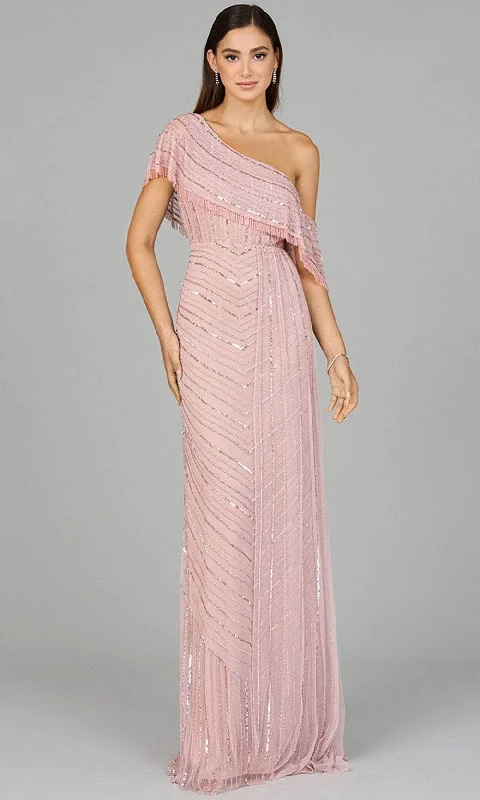 Lara Dresses 29084 - Draped One Shoulder Evening Dress Tunics Timeless classic