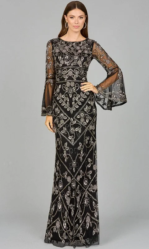 Lara Dresses 29088 - Bell Sleeve Evening Dress Tunics Versatile stylish