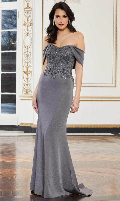 Mori Lee 72612 - Beaded Bodice Evening Dress Tunics Handmade artisanal