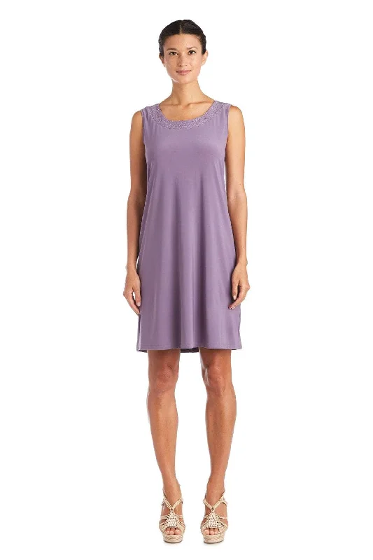 R&M Richards 8993P - Scoop Sleeveless Evening Dress Tunics Top rated
