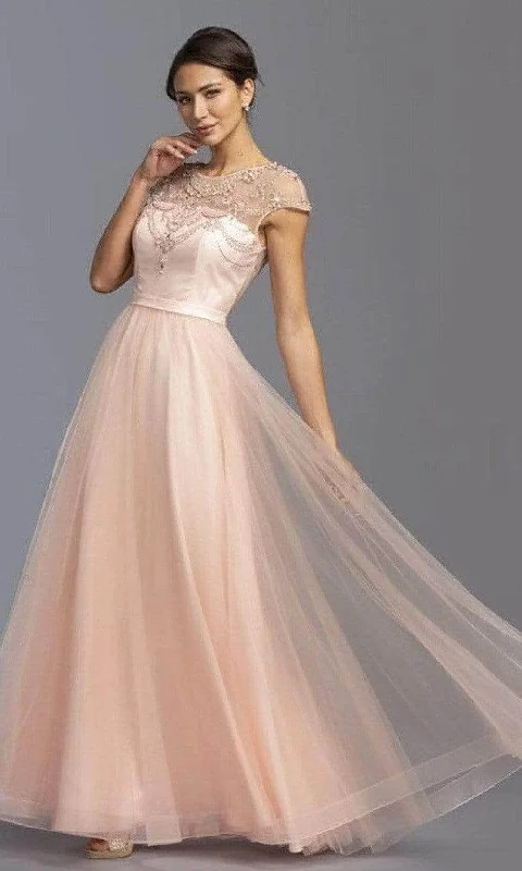 Trevi Collection L2069 - Jewel A-Line Evening Dress Tunics Bestseller popular